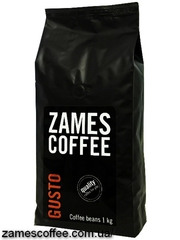 Кофе в зернах ZAMES COFFEE GUSTO 1 кг