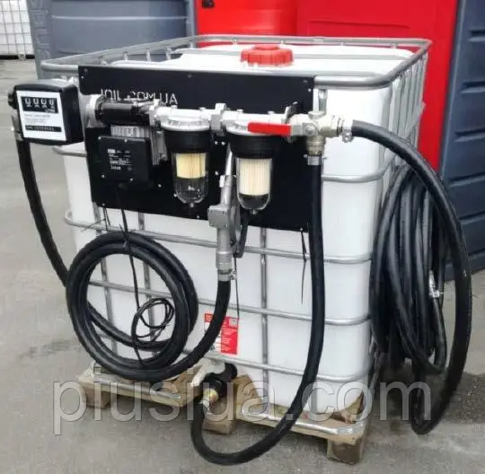 Міні АЗС Єврокуб 1000 л — мобільна заправна станція 